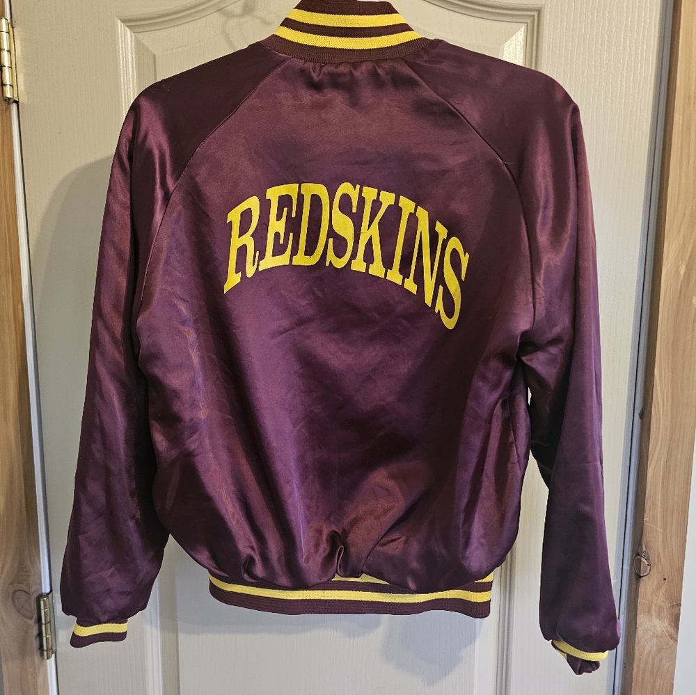 Vintage Washington Redskins button up jacket youth 18/20 - Picture 6 of 8